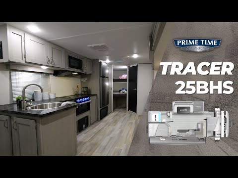 Thumbnail for Tour the 2023 Tracer 25BHS Travel Trailer by Prime Time RV Video