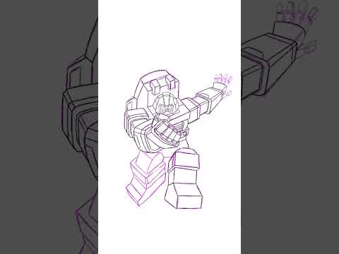 Transformers Brawn Artwork   #artshorts #artchannel #youtubeartist #transformers #brawn #autobot