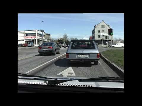 Rundtur i Molde med bil i 1995 (TV Romsdal) - film 1