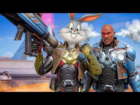 Bugs Bunny BECOMES The ROCK FOUNDATION.. Fortnite