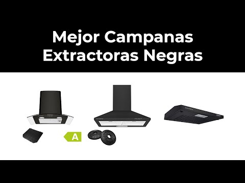 5 Mejor Campanas Extractoras Negras en 2022