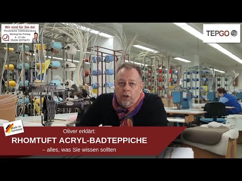 RHOMTUFT Acryl-Badteppiche