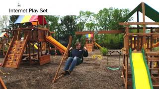 Rainbow Play Systems Swing Test versus the Internet Play Set