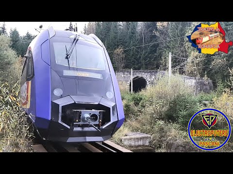 [4K] Cabview Gura Humorului Oras - Mestecanis with DMU-01 made by Electroputere VFU Pascani