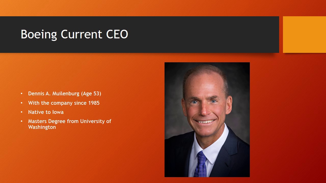 The Boeing Company Presentation #1