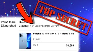 Apples SECRET WAY to get an iPhone 13, MacBooks etc.. ON RELEASE DAY!