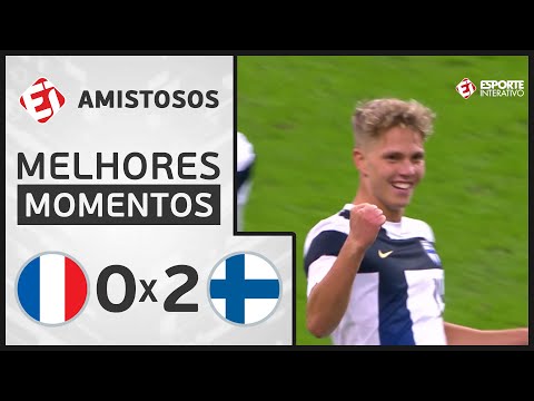 Gols e lances de França x Finlandia