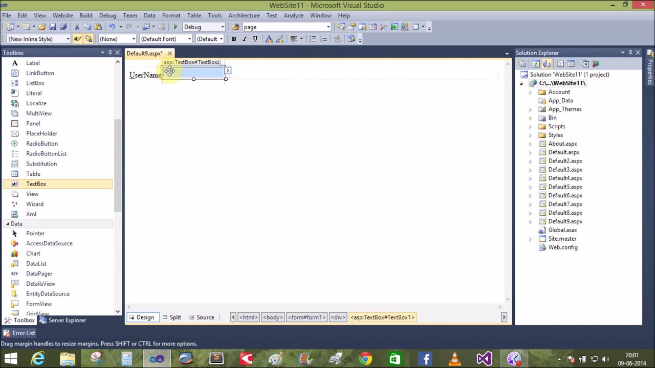 Example of AssociatedControlID property of TextBox control in asp net