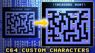 C64 BASIC: Custom Characters, Bug Hunting & the LumaFix64 Mod