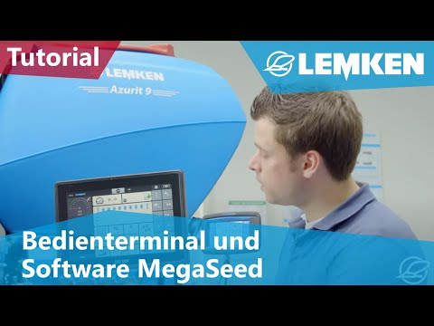 LEMKEN Azurit Bedienterminal und Software MegaSeed (7/20)
