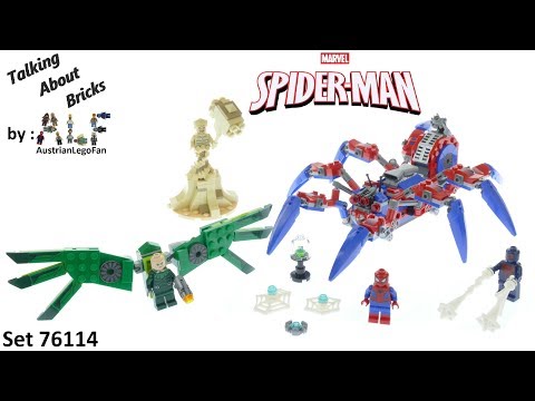 Lego Spiderman 76114 Spider-Mans Spinnenkrabbler - Lego Set Review auf Deutsch