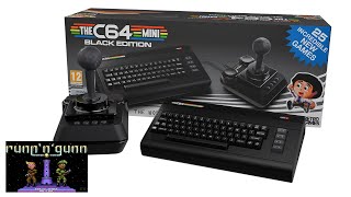 Retrogames Ltd's TheC64 Mini Black Edition: Runn 'n' Gunn