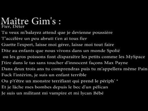 Subliminal Show ( Maître Gims ft Youssoupha, Orelsan, Soprano, Zaho, Amel Bent et Dry) Lyrics