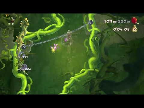 The never-ending pit:Get there quickly (Rayman legends)