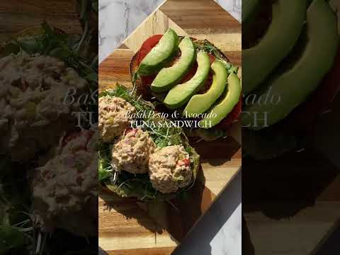 HIGH PROTEIN & LOW CALORIE TUNA SANDWICH 🥪🐟