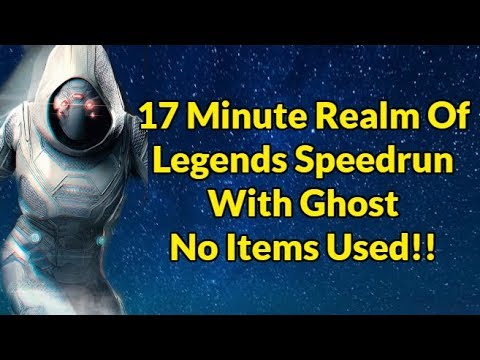 Realm Of Legends Speedrun With 5/65 Ghost | Marvel Contest Of Champions