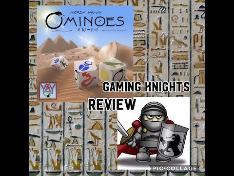 Boardgame Night ; We play Ominoes ( full playtrhough )
