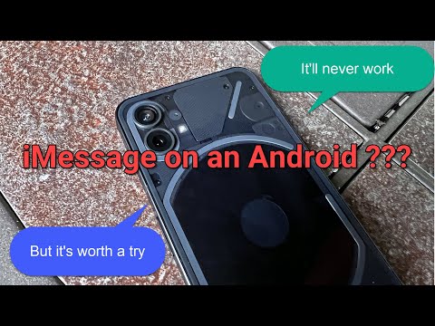 Nothing's Huge iMessage Plan Won't Work