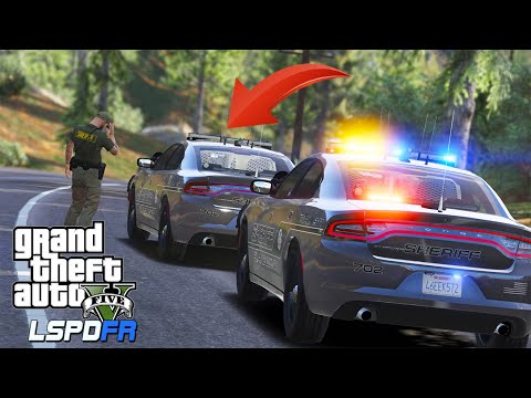 Welfare check on a deputy  - GTA 5 LSPDFR