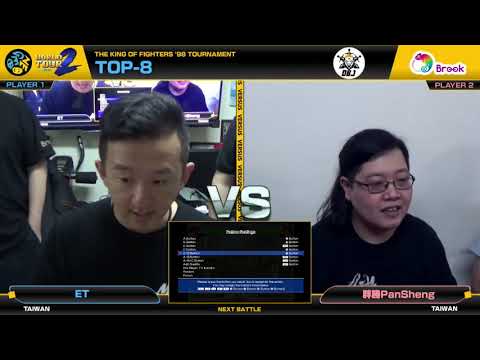 ET vs PanSheng - KOF '98 Neo Geo World Tour Season 2 Taiwan Stop TOP 16