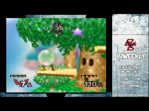BC Biweekly 40 - Losers Semis: (Qwerty) Capt Falcon vs Limp Lime (Capt Falcon)