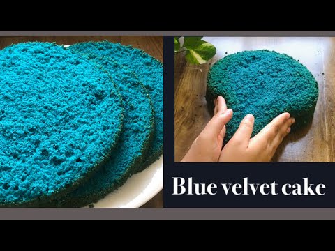 Blue Velvet cake | Perfect Blue velvet cake | classic Blue velvet cake