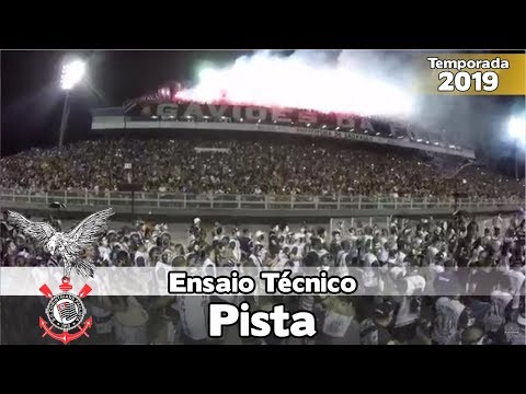 Gaviões da Fiel 2019 - Bateria no ensaio técnico (Pista) - Apoteose Visita SP