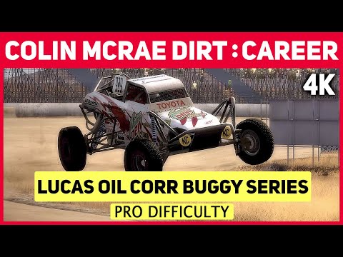 Colin McRae DiRT in 4K - Career - #59 Lucas Oil CORR Buggy Series - Pro Difficulty