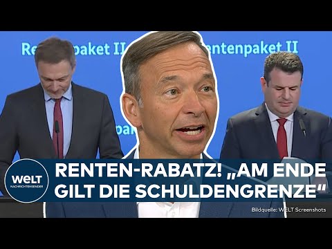 RENTEN-RABATZ: Keine Rente mit 63? Streit von SPD und FDP um Rentenpolitik geht weiter