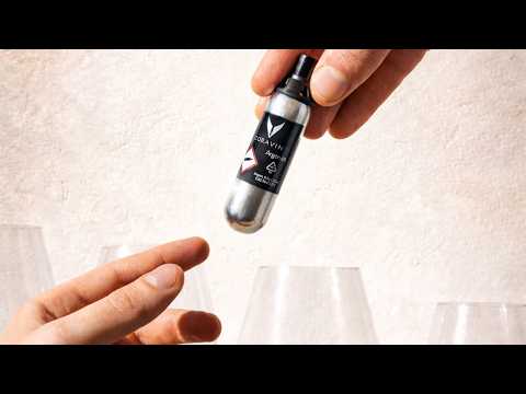 CAPSULE Argon Coravin Pure Profesionale 8.9 g - Set 24 Bucati video