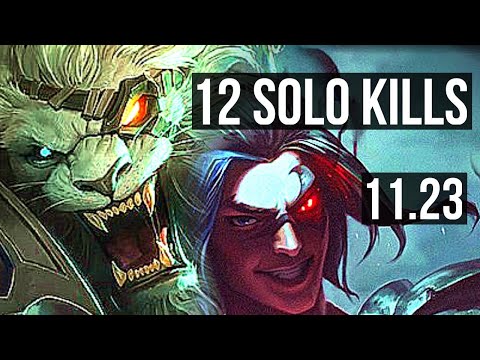 RENGAR vs KAYN (JNG) (DEFEAT) | 12 solo kills, 1.6M mastery, Legendary, 19/5/6 | EUW Diamond | 11.23