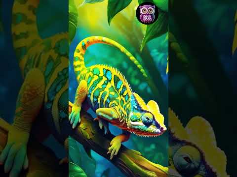 interesting facts about chameleon # Chameleon Chronicles The Masters of Disguise #cartoon