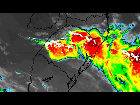 ATENÇÃO CHUVA FORTE TEMPESTADES GRANIZO VENTO NO RIO GRANDE DO SUL 28 DE JULHO 2026