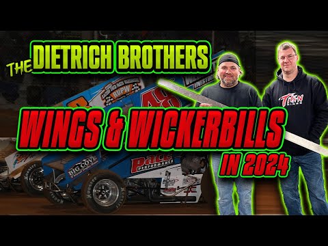Wings and Wickerbill Height Explained - Dirt Track Sprint Car Racing