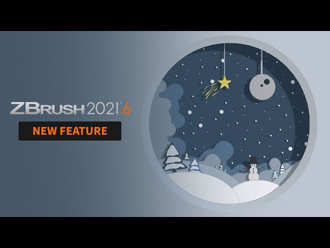 New Feature of ZBrush 2021.6 - Mesh from Mask in Action