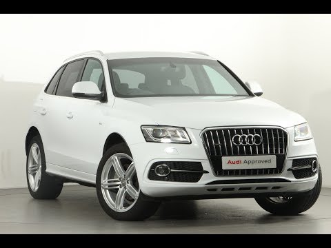 SM14CMY AUDI Q5 TDI QUATTRO S LINE PLUS WHITE 2014, Derby Audi