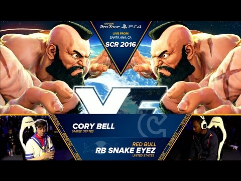 Cory Bell (Zangief) vs Snake Eyez (Zangief) - SCR 2016 - Pools