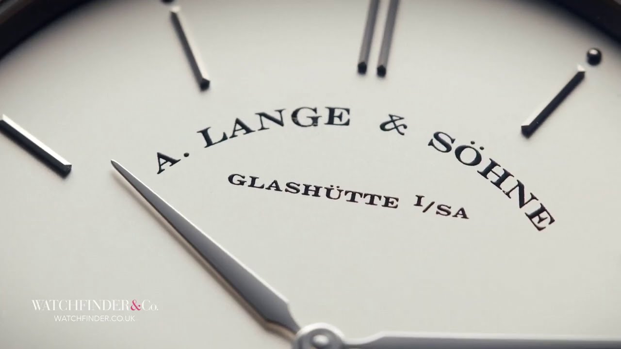 A. Lange and Sohne Saxonia Thin 211.026 Video thumbnail