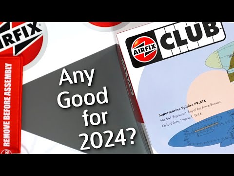 An Improvement This Year? 2024 Airfix Club Membership Unboxing Review - Plastic Model Kits