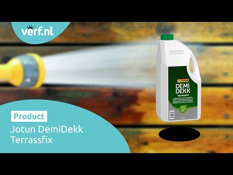 Jotun Demidekk Terrassfix | Effectief Reinigings- en bleekmiddel | Verf.nl