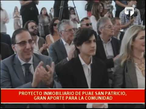 Proyecto inmobiliario de Puae San Patricio, gran aporte para la comunidad