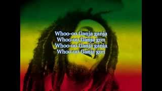 Bob Marley - Ganja Gun with Lyrics - Awesome