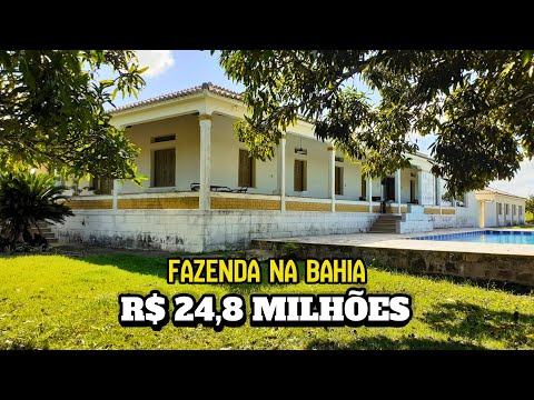 FAZENDA de 1.240 ha à Venda na Bahia – R$ 20.000/ha – Perfeita para Pecuária Intensiva