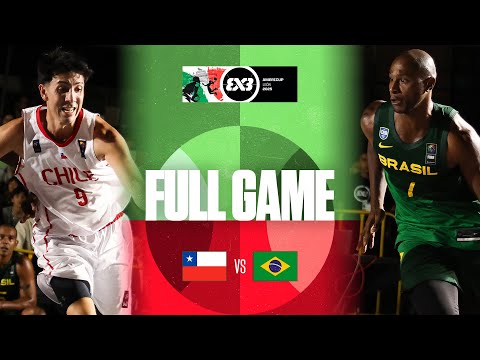 Chile 🇨🇱 vs Brazil 🇧🇷 | Men | Full Pool Game | FIBA 3x3 AmeriCup 2025