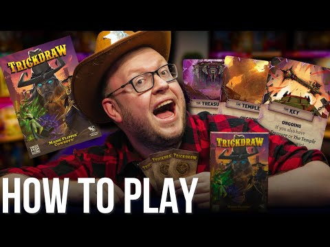 How To Play Trickdraw - The Magic Flipping Cowboy Card Game!