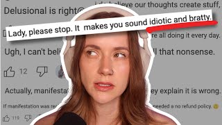 Manifestation is NOT Real *AN UPDATE* (replying to your comments) #reaction