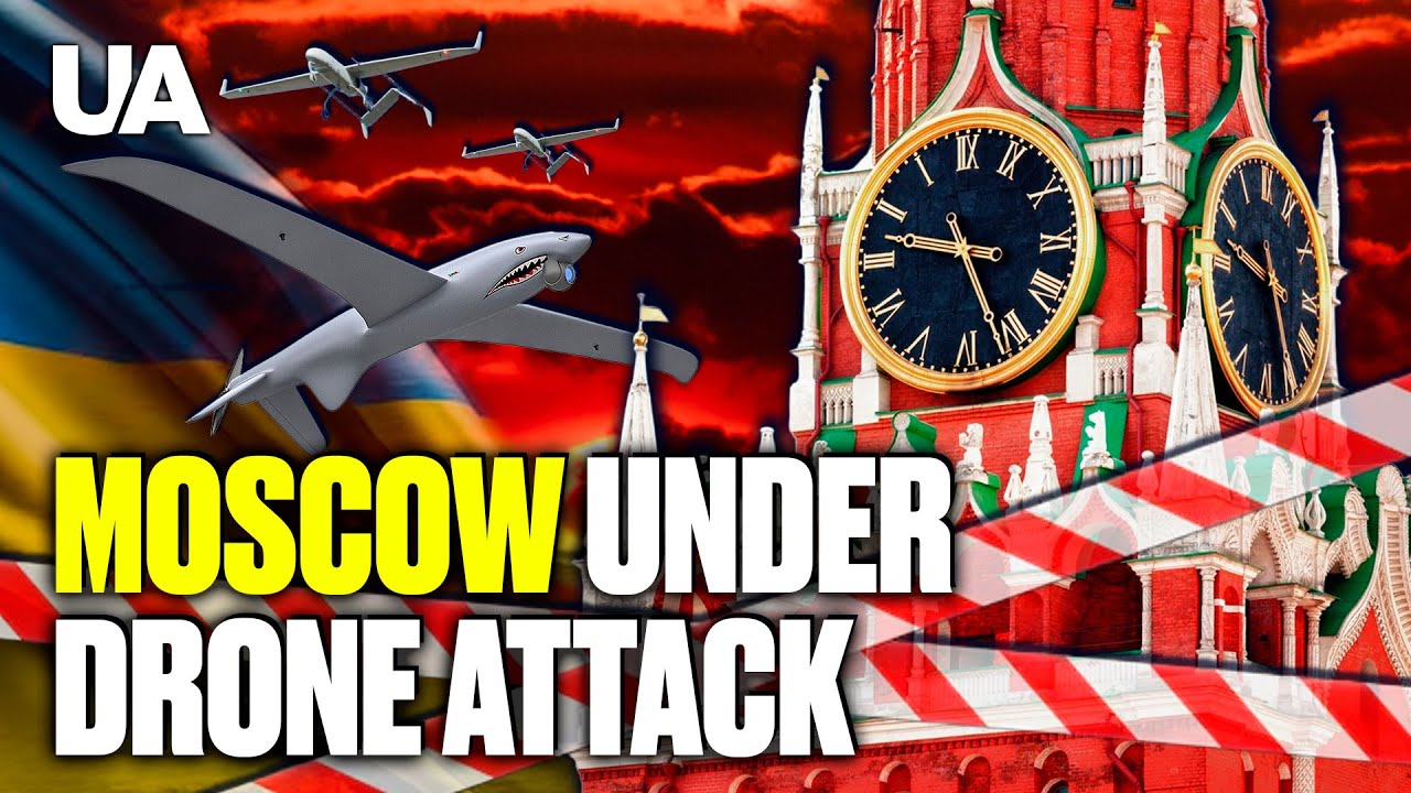 Large-scale STRIKES against Russia! Ukrainian DRONES over MOSCOW | NEWS PULSE