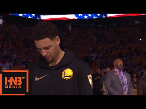 Carlos Santana Performs U.S. National Anthem | Game 2 | 2018 NBA Finals