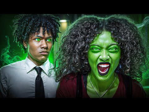 My GIRLFRIEND Is A WITCH🔮 MOVIE | Kinigra Deon