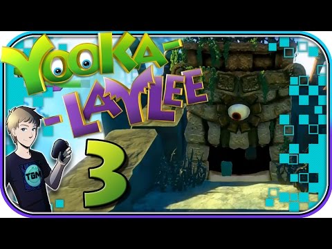 Yooka-Laylee Walkthrough - Part 3: Ancient Angular Stone Bloke